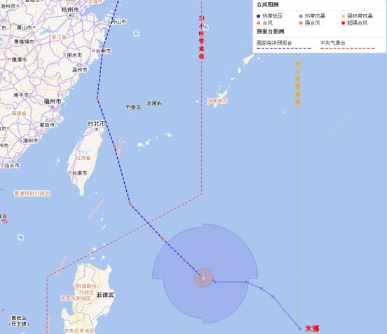 最新舟山海洋风力预报